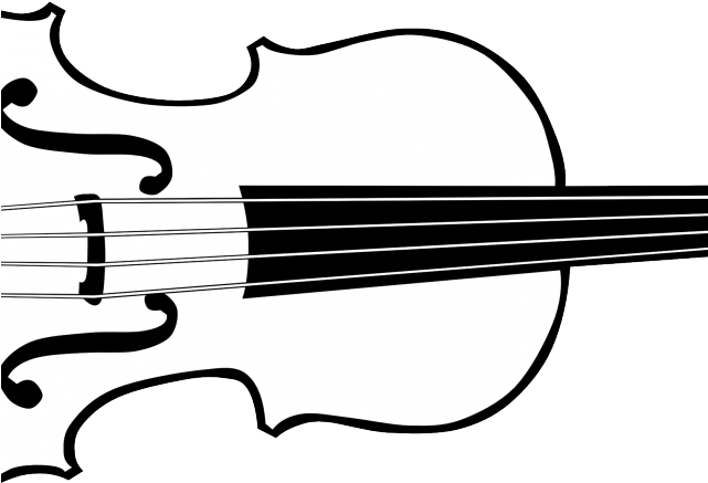 Violin Clipart Scroll - Violin Clip Art (640x480)