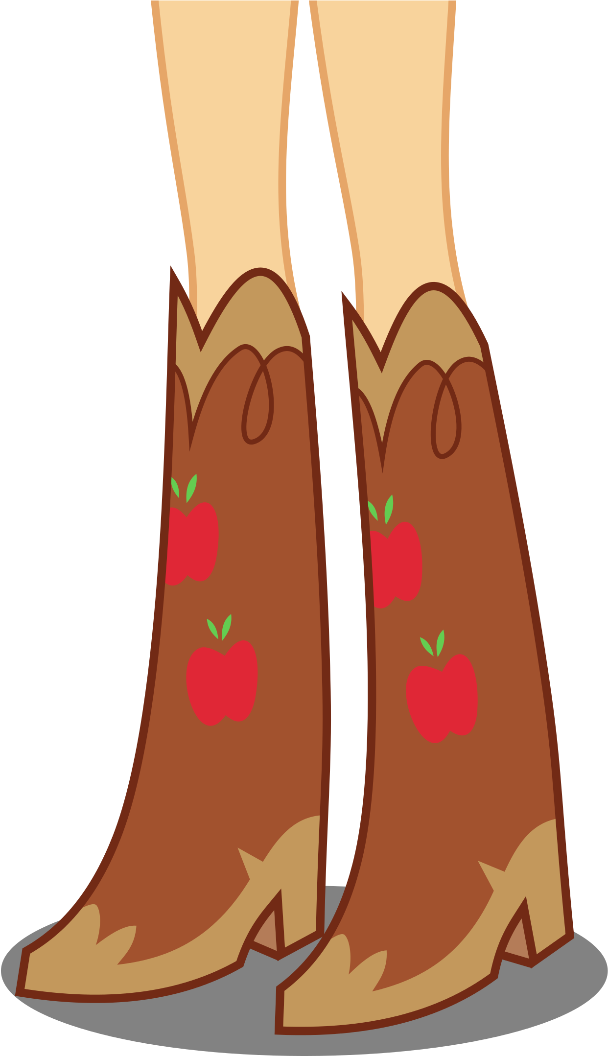 Applejack's Boots 2 - Mlp Equestria Girls Applejack (1500x2156)