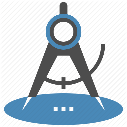 Geometry Clipart Geometry Compass - Emblem (512x512)