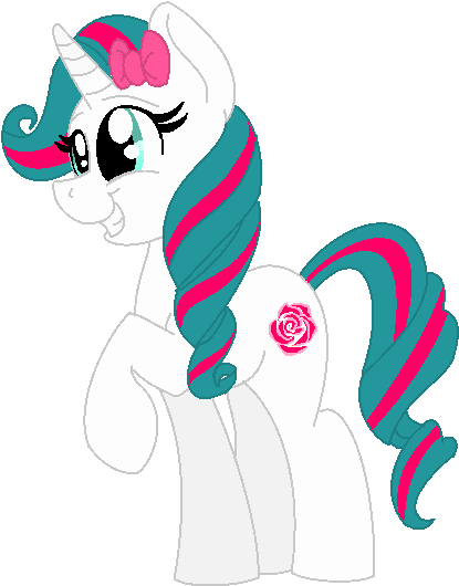Commission For Pinkie-rose By Blixemi - Pinkie Rose Oc (527x589)
