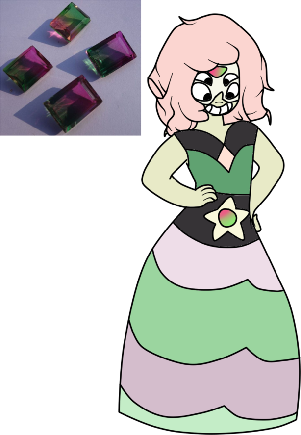 Unakite Peridot X Rose Fusion By Nawnii - Peridot And Rose Fusion (894x894)