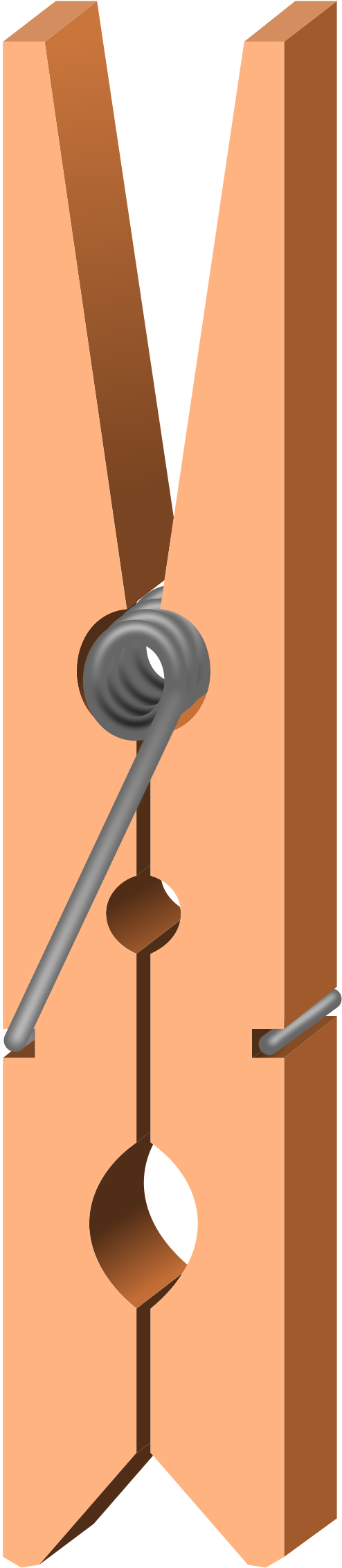 Clipart - - Clothespin (636x2400)