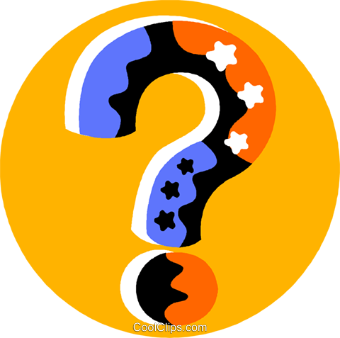 Question Mark Royalty Free Vector Clip Art Illustration - Pontos De Interrogação Em Png (480x477)