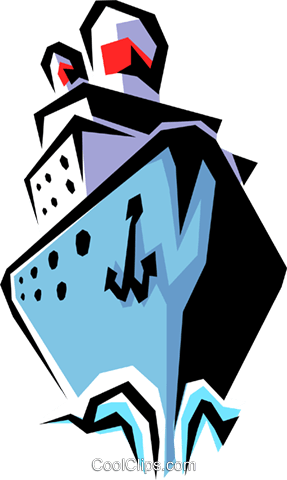 Cruise Ship Royalty Free Vector Clip Art Illustration - Cruise Ship (287x480)