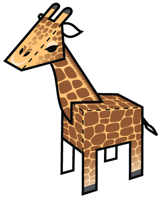 Esquire Hardest Puzzle Ever Paper Foldables Paper Toy - Simple Animal Papercraft (325x400)