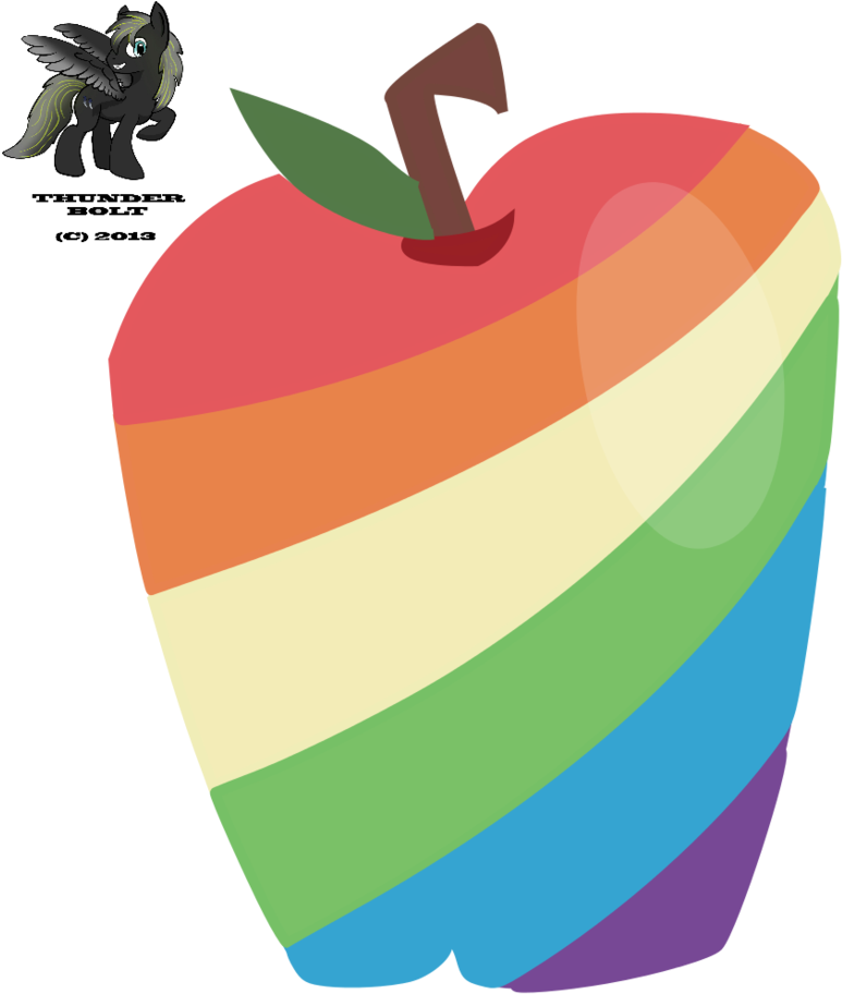 Ponyscape Vector By Thund3r-bolt - Granny Smith (816x979)