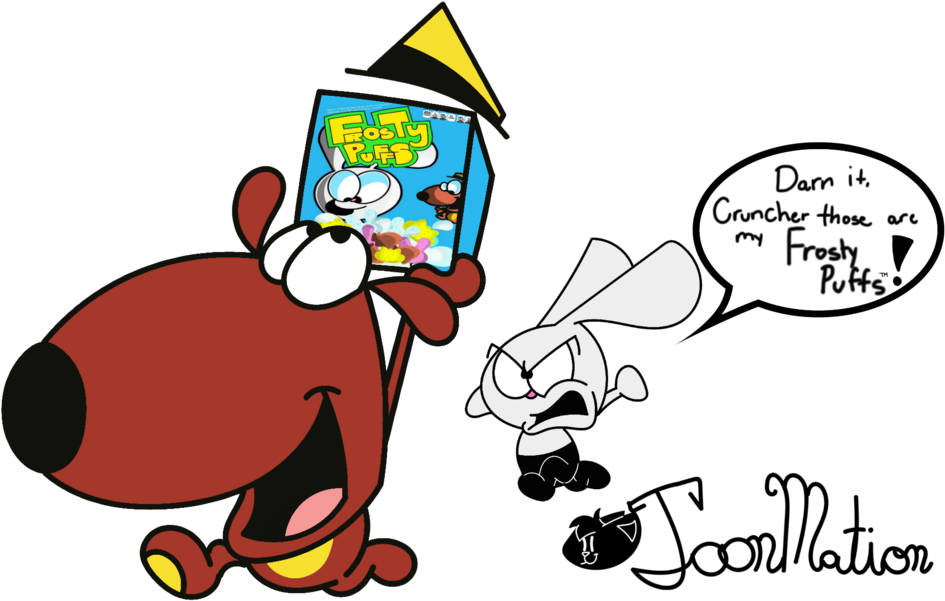 Frosty Puffs By Toonmationscrapbook - Cartoon (1023x614)