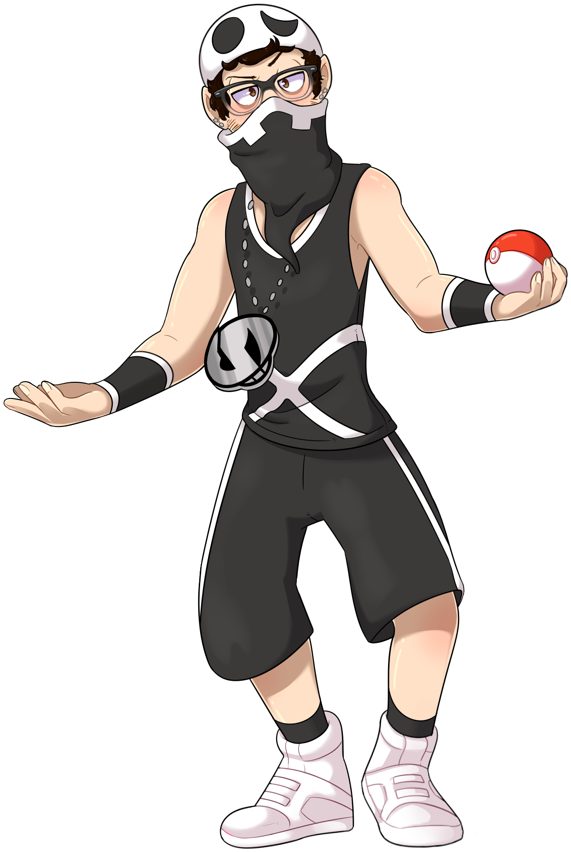Team Skull Grunt Dani By Dominickluhr - Team Skull Male Grunt (1203x1775)