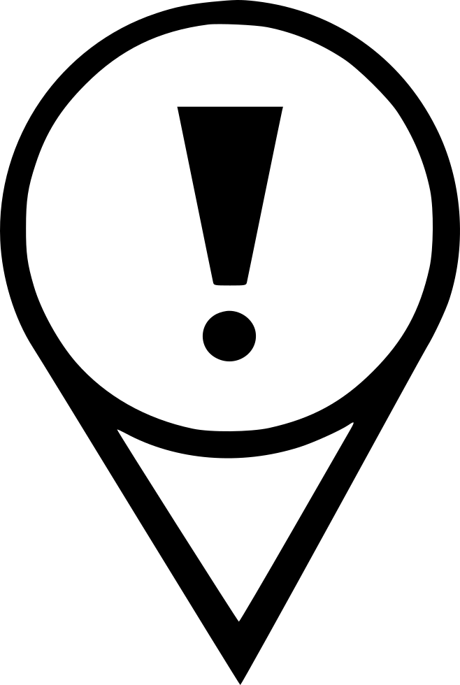 Attention Warning Poi Pointer Navigation Comments - Simbolo Del Voltimetro (658x980)