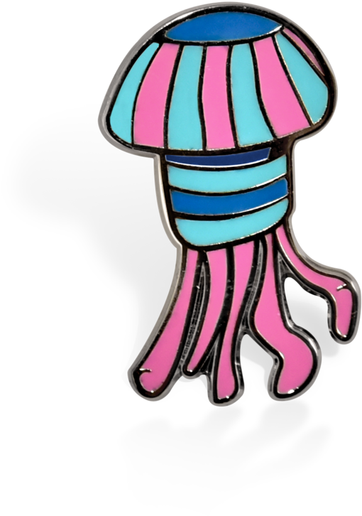 Jellyfish Pin - Jellyfish (1024x1024)