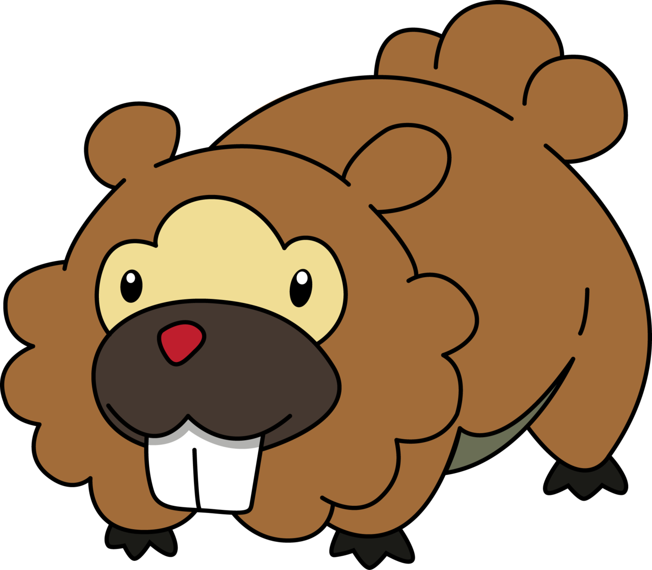 Tumblr Mc3lwrujru1rf0ov5o1 1280 - Bidoof Pokemon (1280x1119)