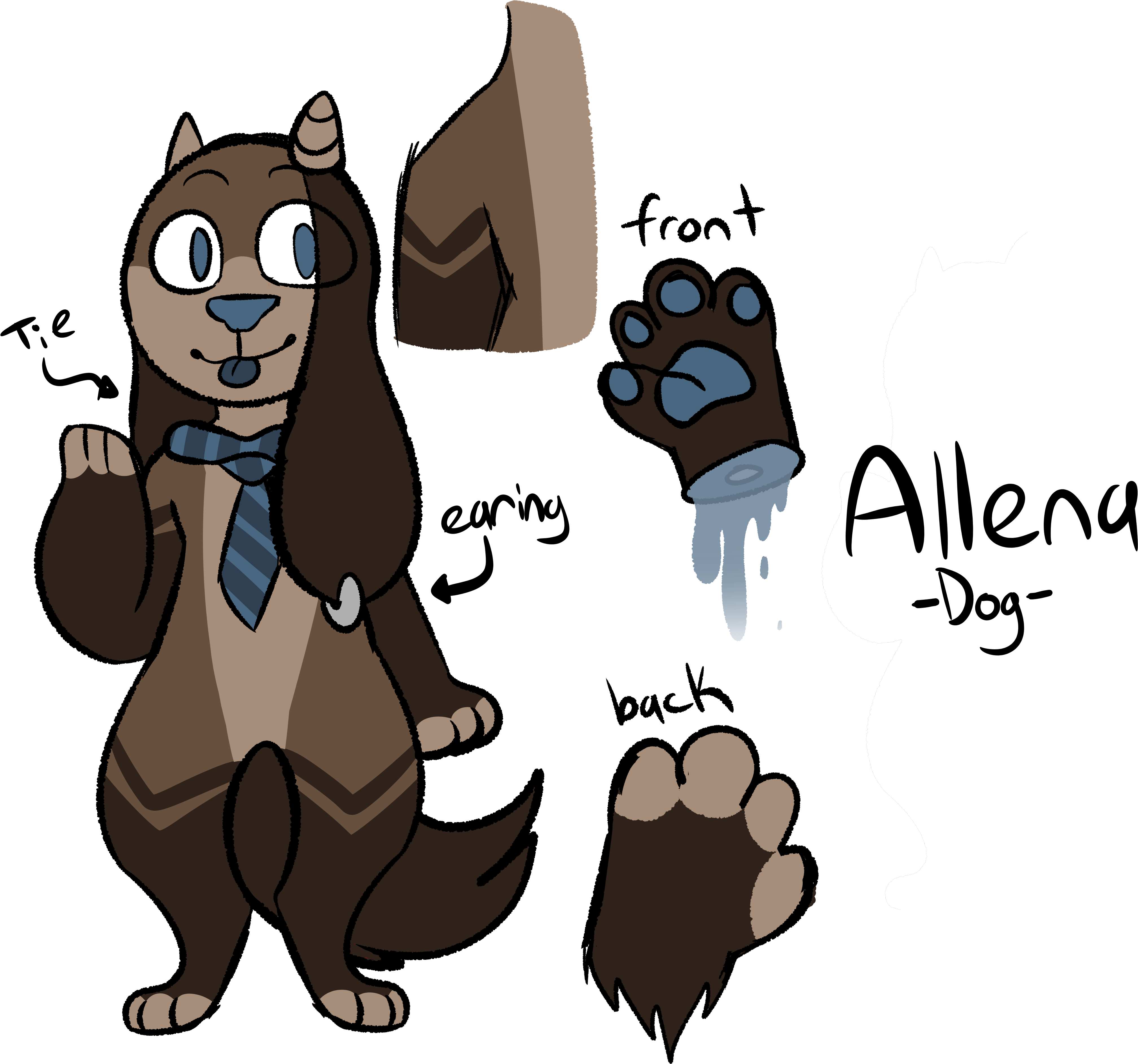 Alenna Ref Doggoman By Red Doggo - Alenna Ref Doggoman By Red Doggo (5000x4000)