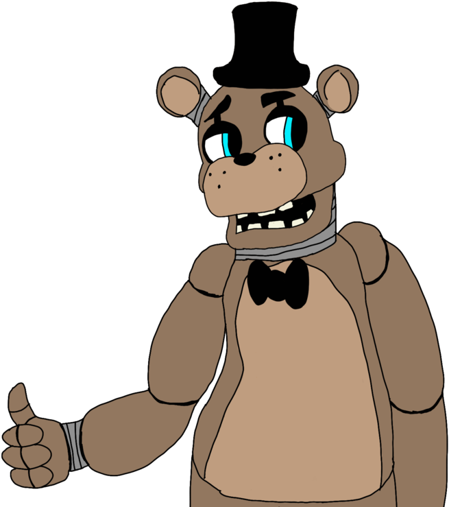 Transparent Freddy By Ducksgonnaduck985 - Cartoon (1057x755)