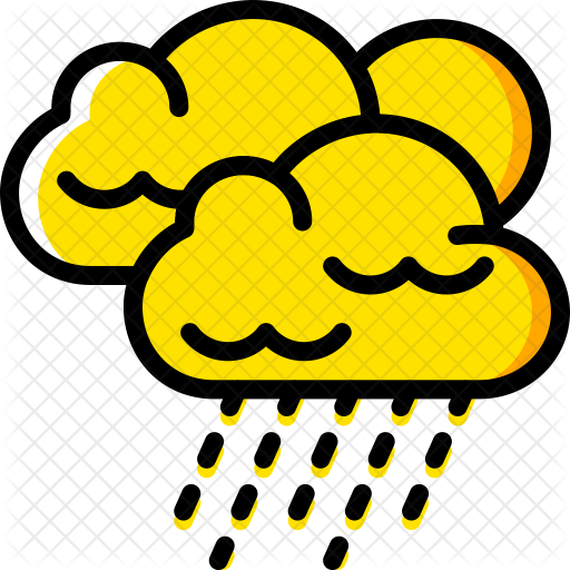 Raining Icon - Weather Forecasting (512x512)
