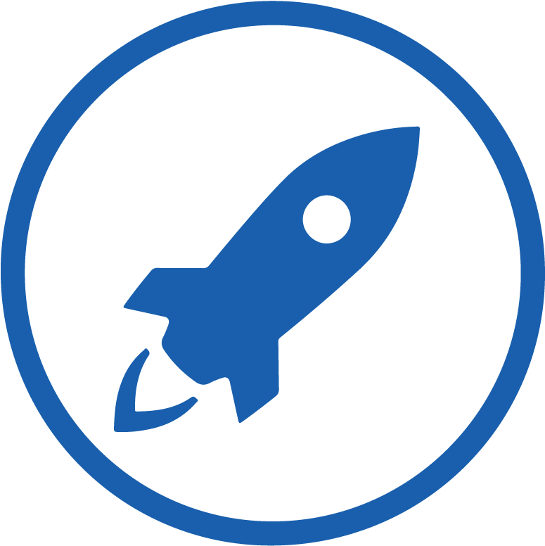 Our Mission-02 - Rocket Icon Transparent (810x804)