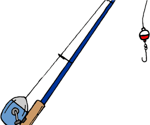 Fishing Pole Clipart Pokemon Fishing - Fishing Rod Clipart (640x480)
