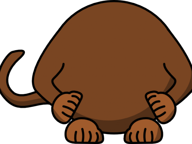 Monkey Clipart Body - Cartoon Monkey Body (640x480)