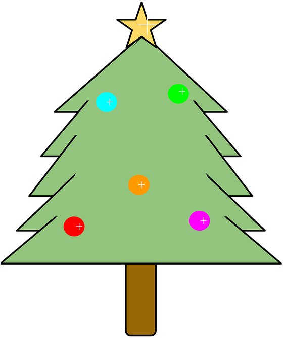 Pine Tree Graphic 18, Buy Clip Art - Christmas Tree (559x720)