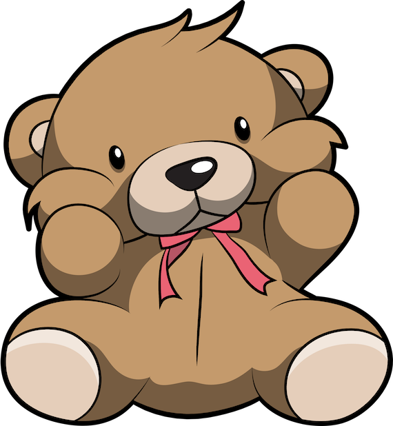 Cute Teddy Bear Stickers For Imessage Messages Sticker-5 - Cute Teddy Bear Sticker (570x618)