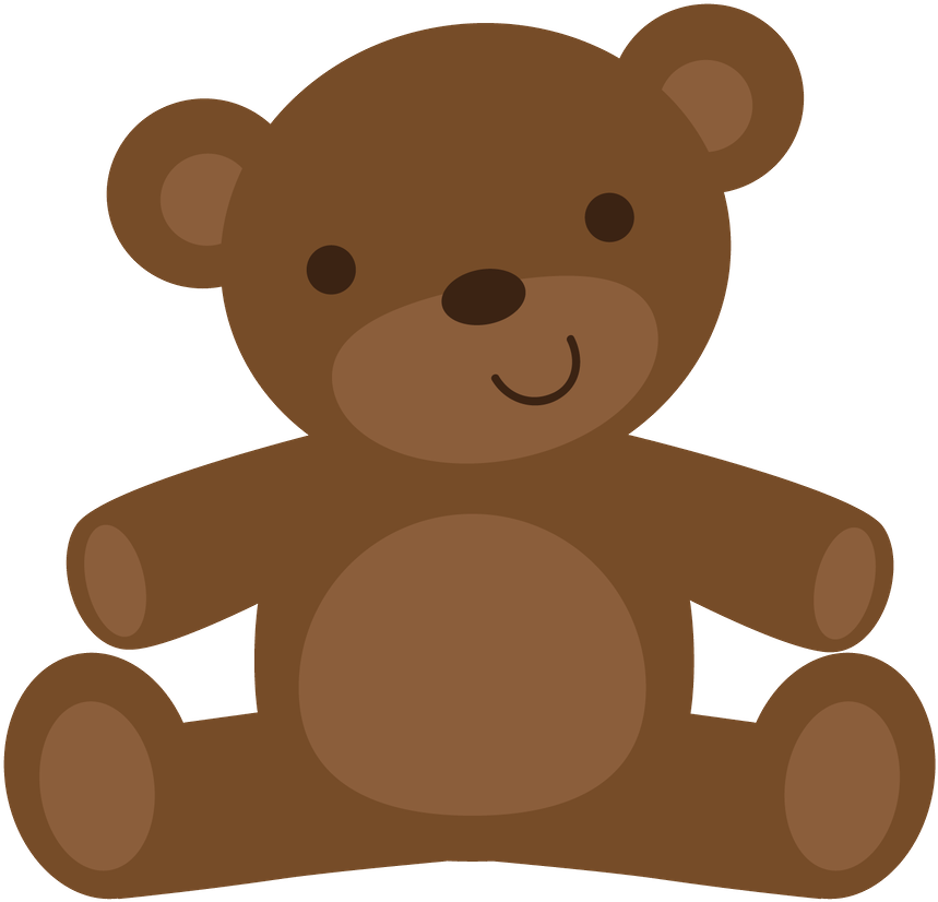 Minus Say Hello Clipart Pinterest Clip Art Baby Embroidery - Oso Minus (900x867)