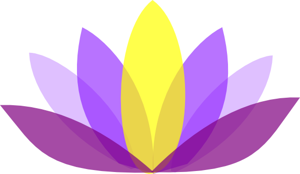 Lotus Clipart Yellow Lotus - Clipart Yellow Lotus (600x349)