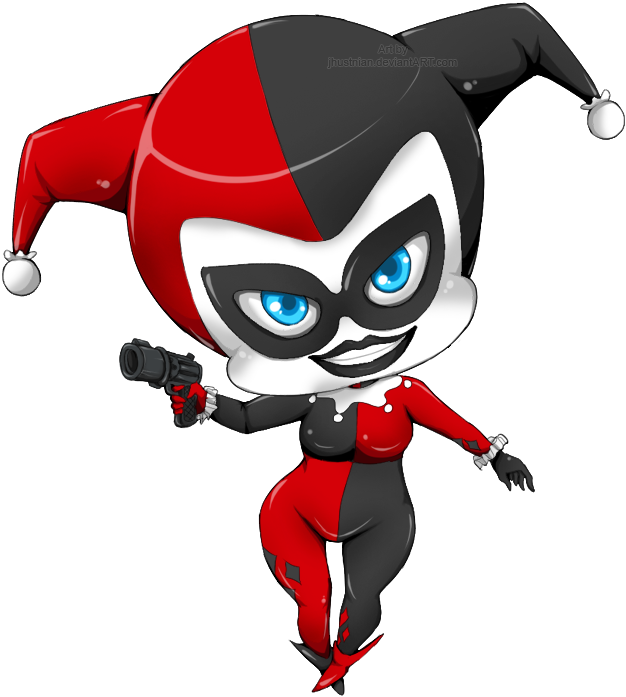 Batman Harley Quinn Deviantart - Harley Quinn (708x767)
