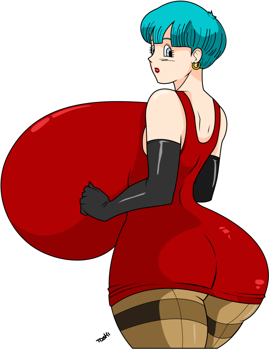 Bulma Trunks Majin Buu Red Human Hair Color Fictional - Bulma Toshis0 (1024x1261)