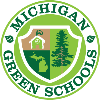 Ap Environmental Class Looks To Make Mhs “evergreen” - Michigan Green School Logo (349x350)