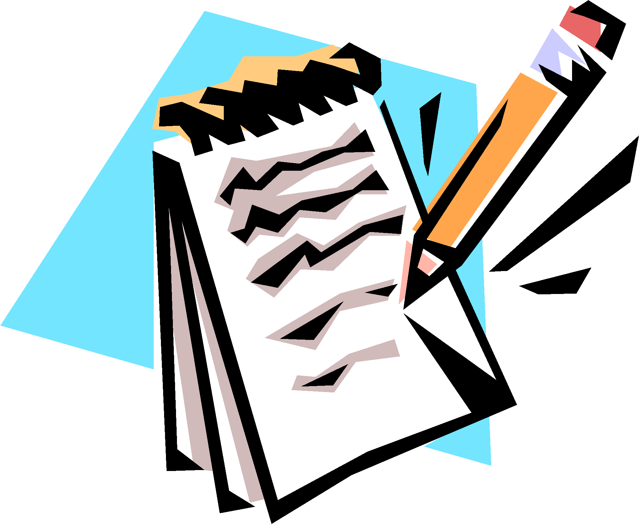 Spelling Program - Bloco De Notas Clipart (2048x1718)