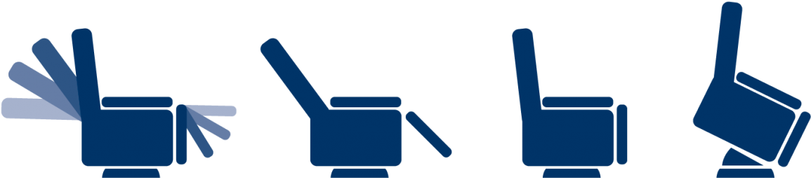 Z Tec M Brand Capri Dual Motor Riser Recliner Chair - Recliner Chair Icon Png (1199x300)