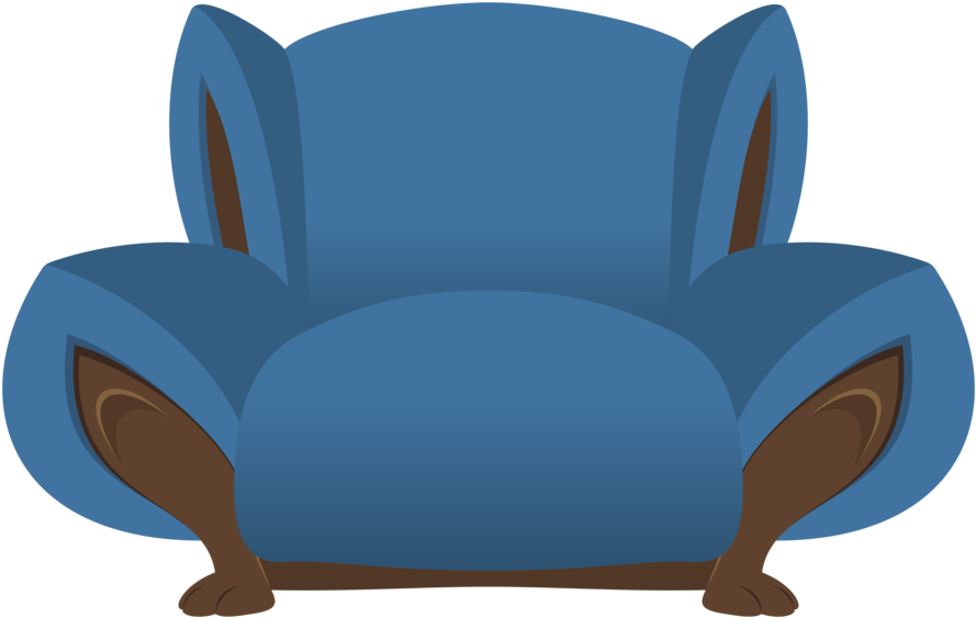 Armchair - My Little Pony Chair Vector (900x574)
