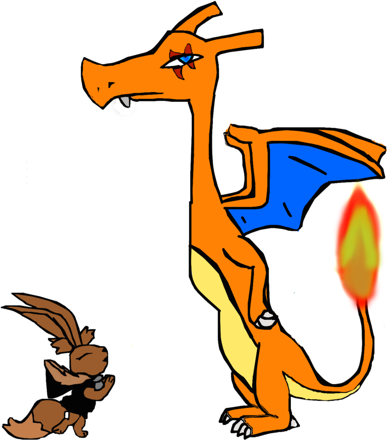 Scar And Whitney(eevee) (art Of Rp-2) - Cartoon (865x923)