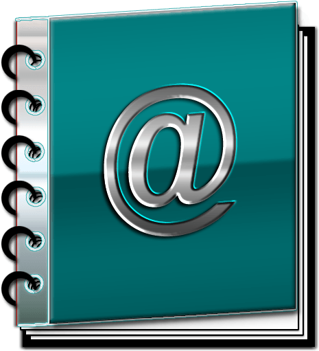 Address Book Clipart - Address Book (512x512)