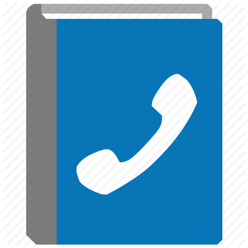 Phone Book Icon - Address Book (512x512)