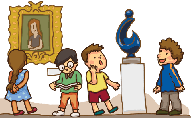 Museum Clipart Children's Museum - Museum Clipart (670x415)