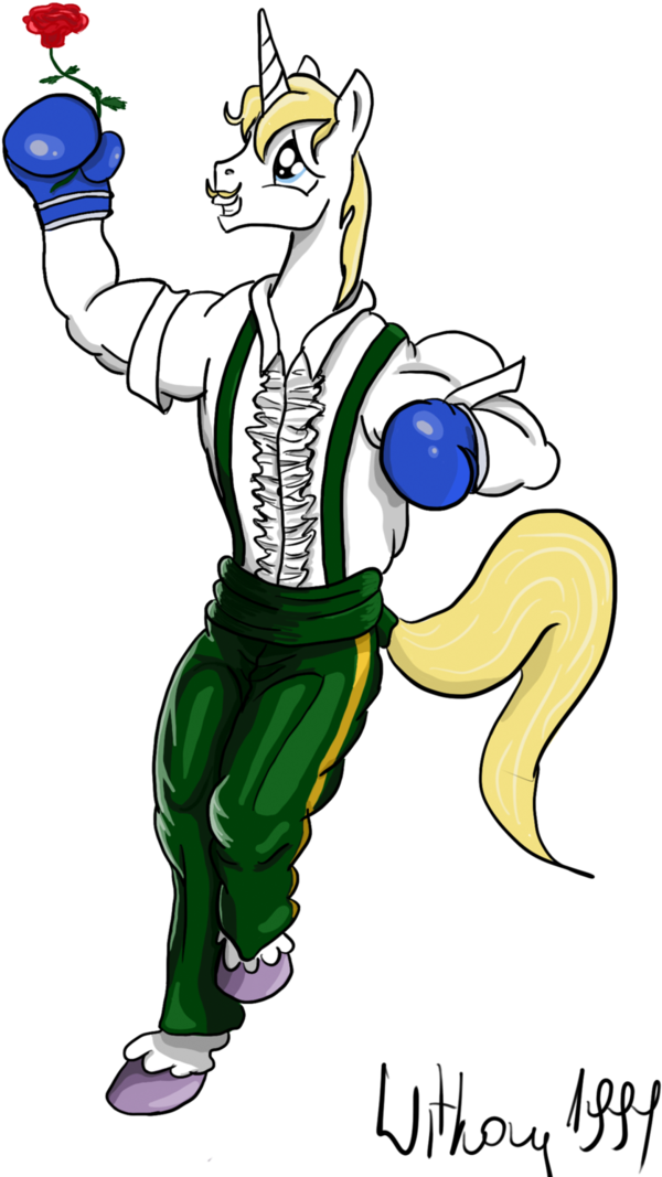 Witkacy1994, Clothes, Crossover, Dudley, Prince Blueblood, - Cartoon (734x1088)