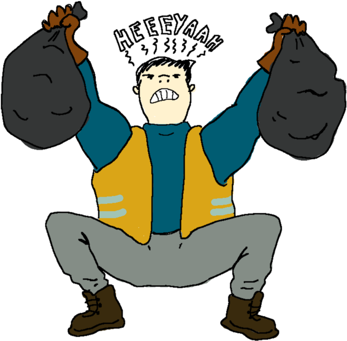 Natasha Purdue, British Weightlifter, 2012 Olympics - Cartoon (727x727)