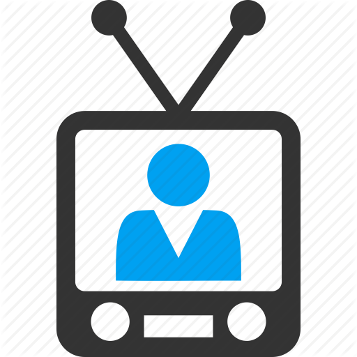 Tv Shows Clipart Icon - Television News Icon (512x512)