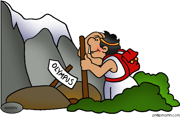 Greek Clipart Greek Mythology - Greek Myth Clipart (648x419)