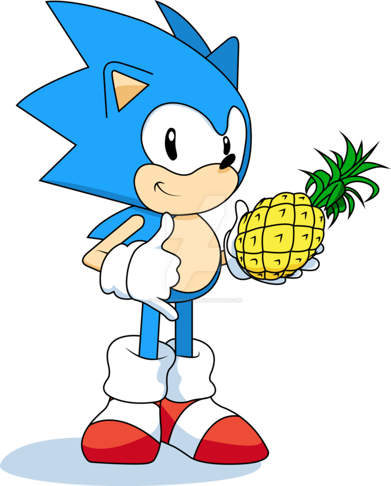 Shaka Sonic By Shofukomachi - Cartoon (802x997)