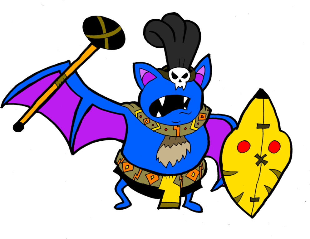 Shaka Zubat By Gruntchovski - Cartoon (995x802)