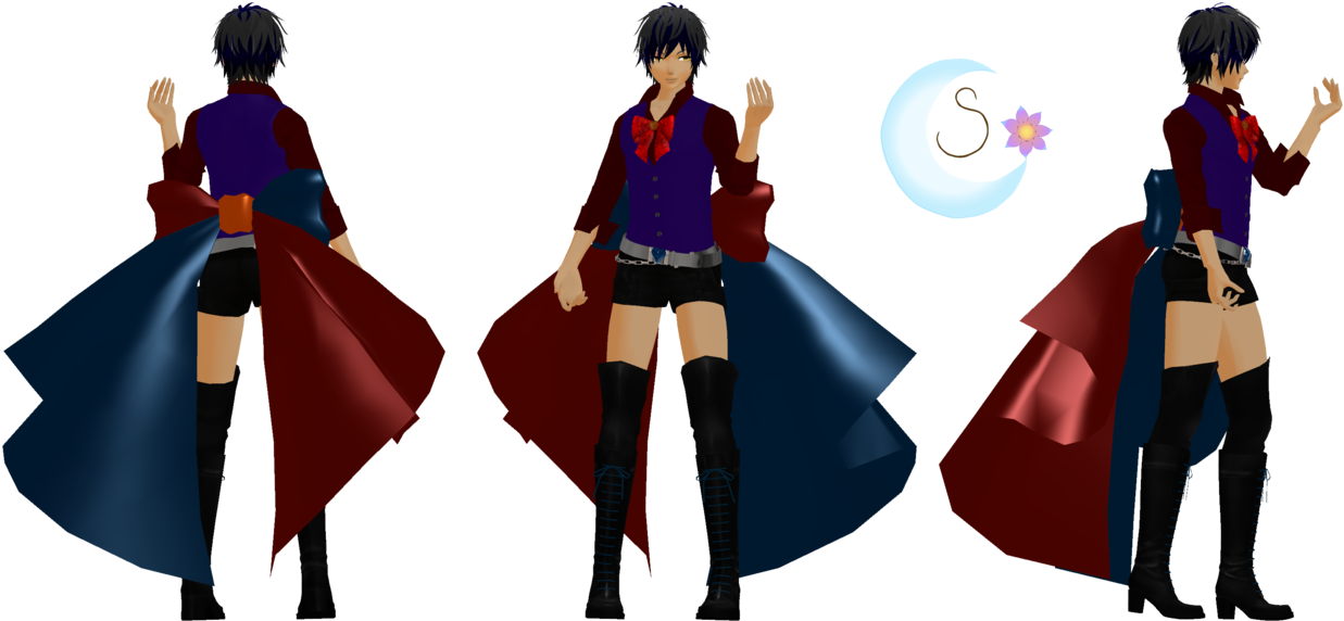 Dark Magical Boy Snow [done/reference] By Shaka-yo - Magical Boy (1280x597)