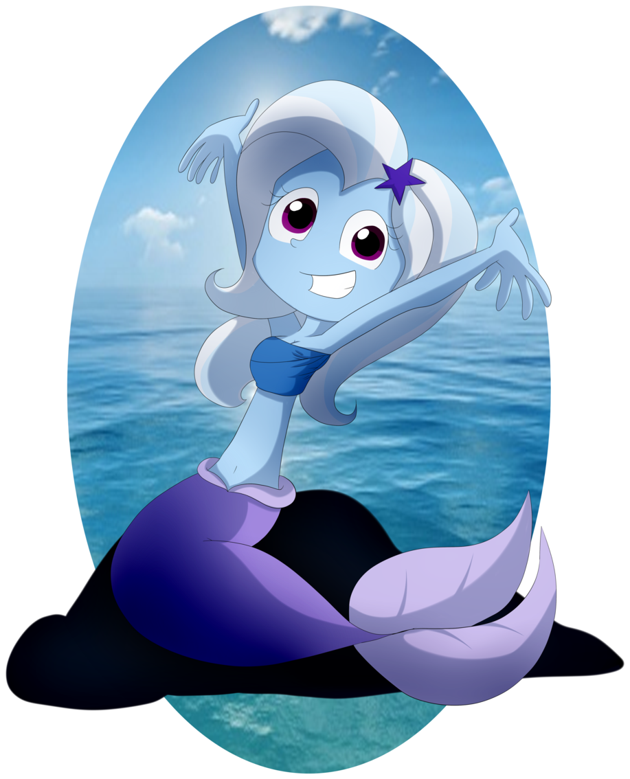 My Little Mermaid - My Little Pony Mermaid Trixie (1024x1229)