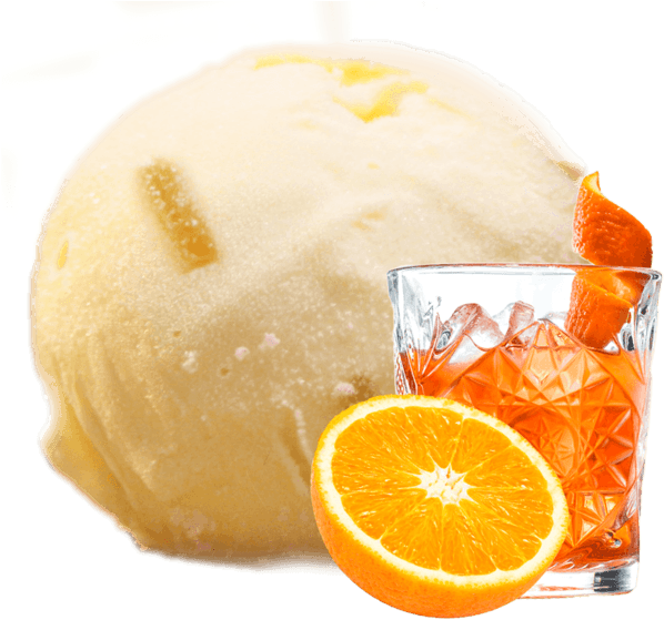 Whisky And Orange Dairy Ice Cream - Whisky (640x625)