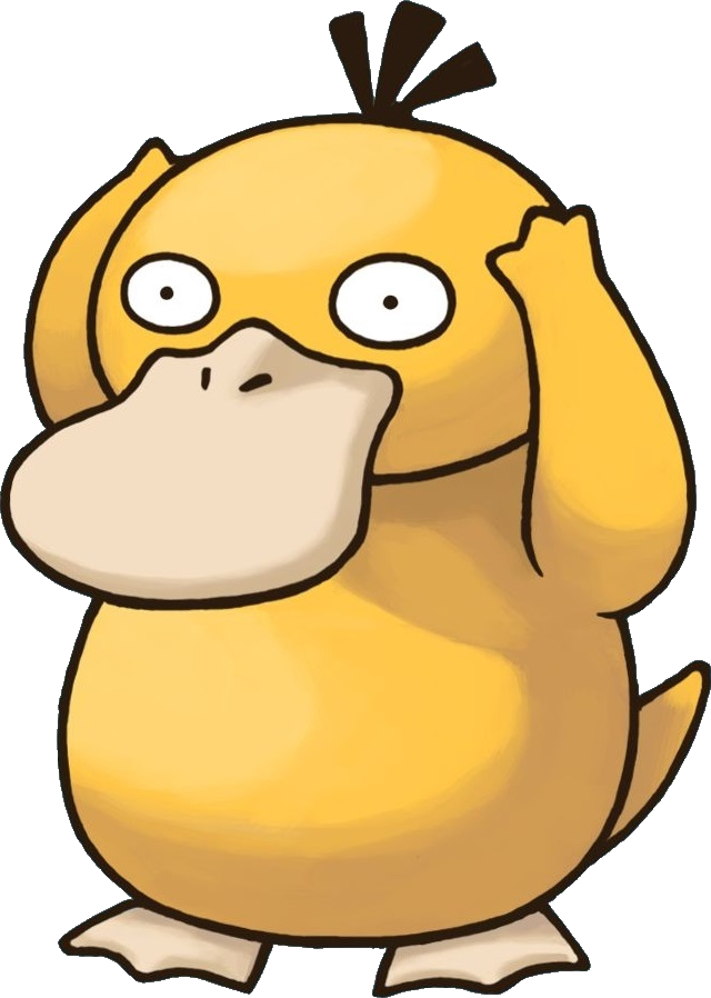 Never Miss A Moment - Psyduck Pokemon (640x898)