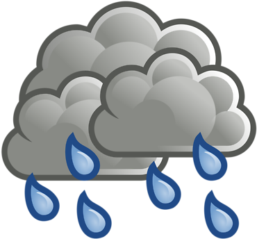 Rain Cloud Clipart - Clip Art (400x400)