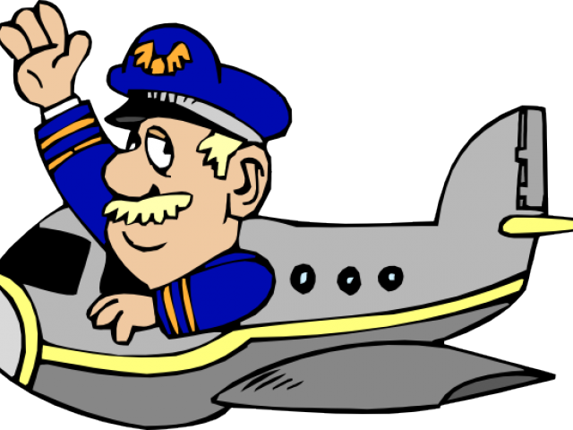 Flight Clipart Aero Plane - Pilot Clip Art (640x480)