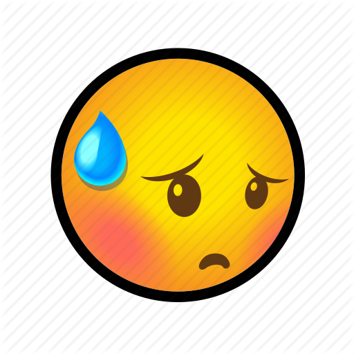 Embarrassed Insecure Emoticon Royalty Free Vector Image - University Of North Alabama (512x512)