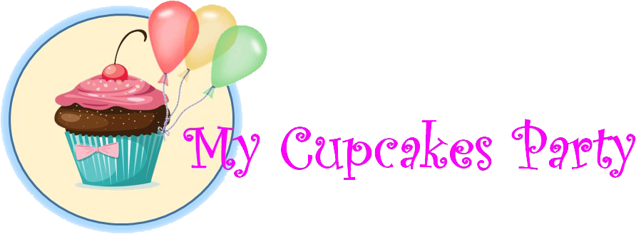 My Cupcakes Party - Our Little Cupcake Round Stickers (892x329)