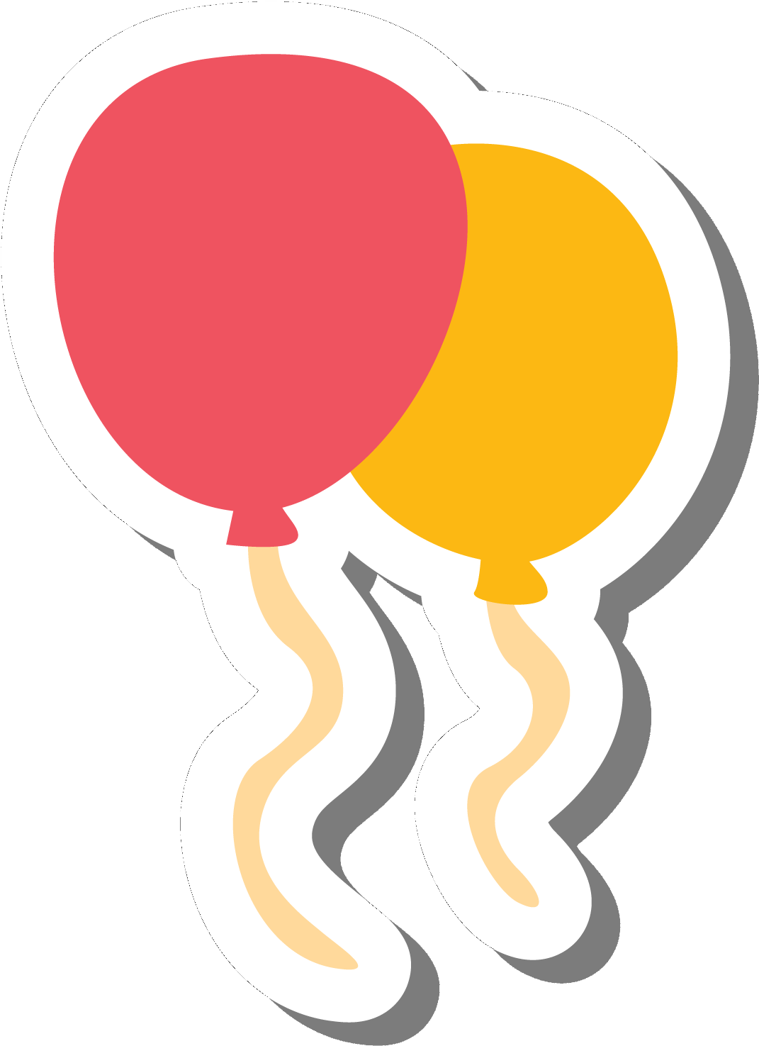 Balloon Decoration - Illustration (1667x1667)